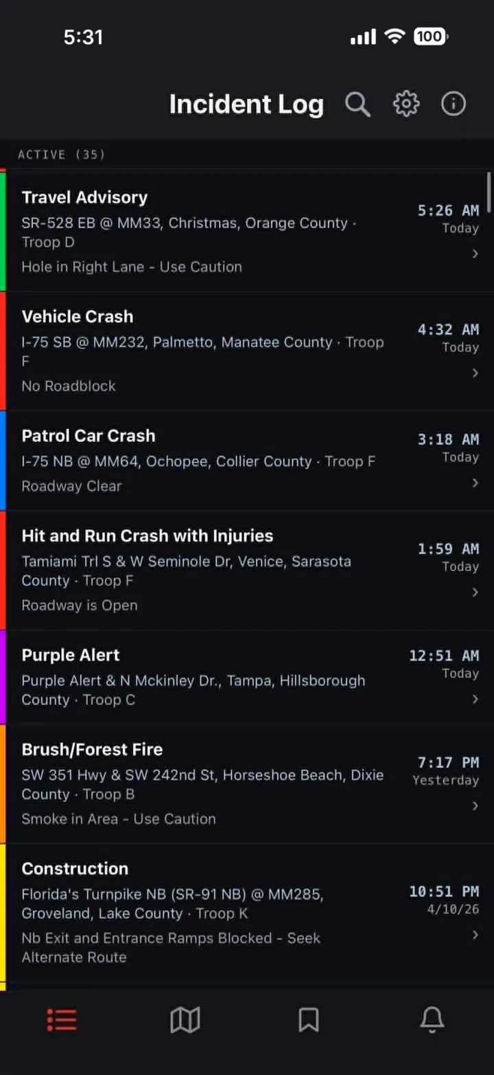 Incident Log